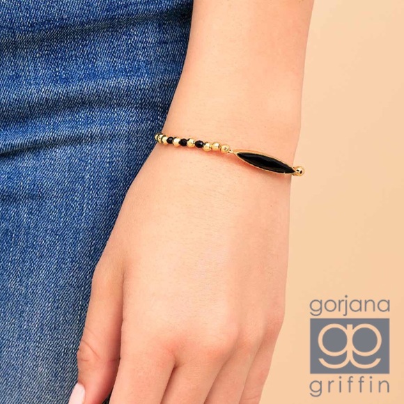 Gorjana Palisades Bezel Marquise Cut Bracelet